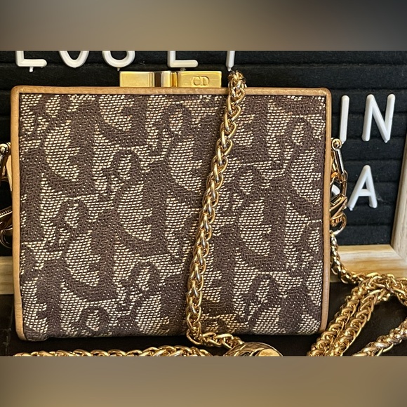 DIOR canvas wallet on chain - Picture 2 of 16
